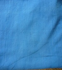 Asparagus Eco Shop - 9 meters Ayurvastra / Ayurvedic fabric (Natural dyed organic cotton) Blue 